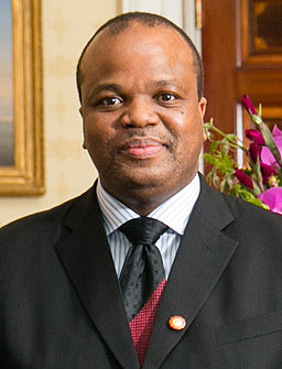 Koning Mswati III van Swaziland